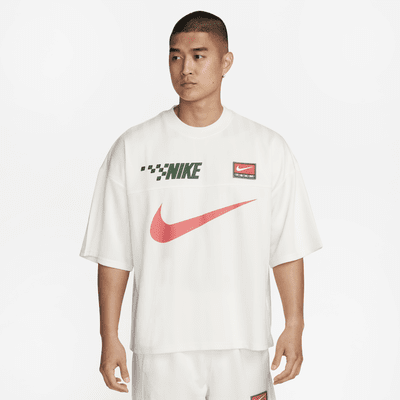 mck【極美品】NIKE NSW Short-Sleeve Top XXL Nike Sportswear Street Women's Oversized Short-Sleeve
